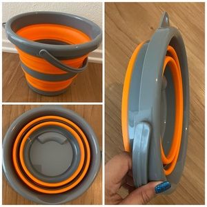 Cubeta que se dobla  🪣 para Limpieza